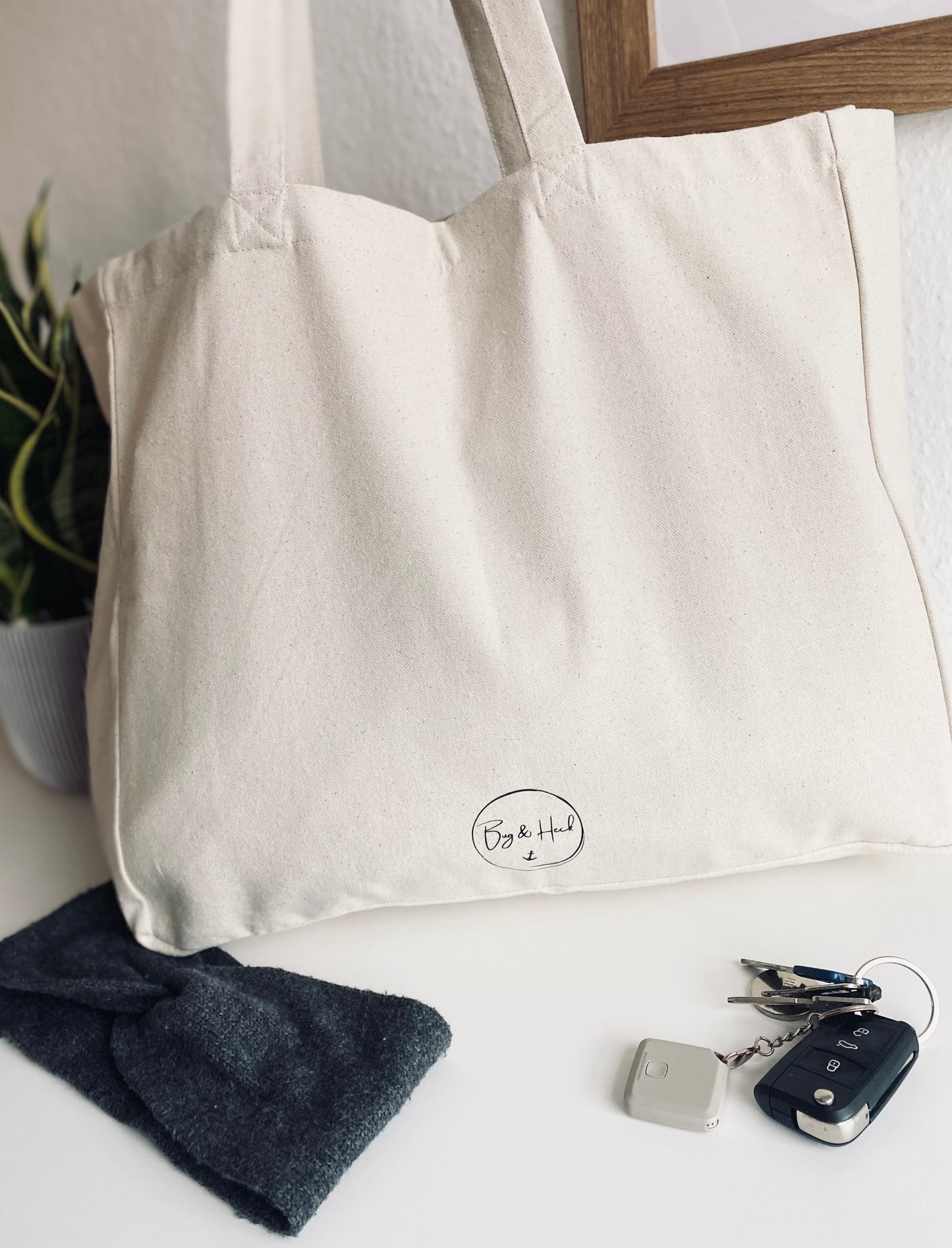Jutetasche „Herzchen-Liebe“