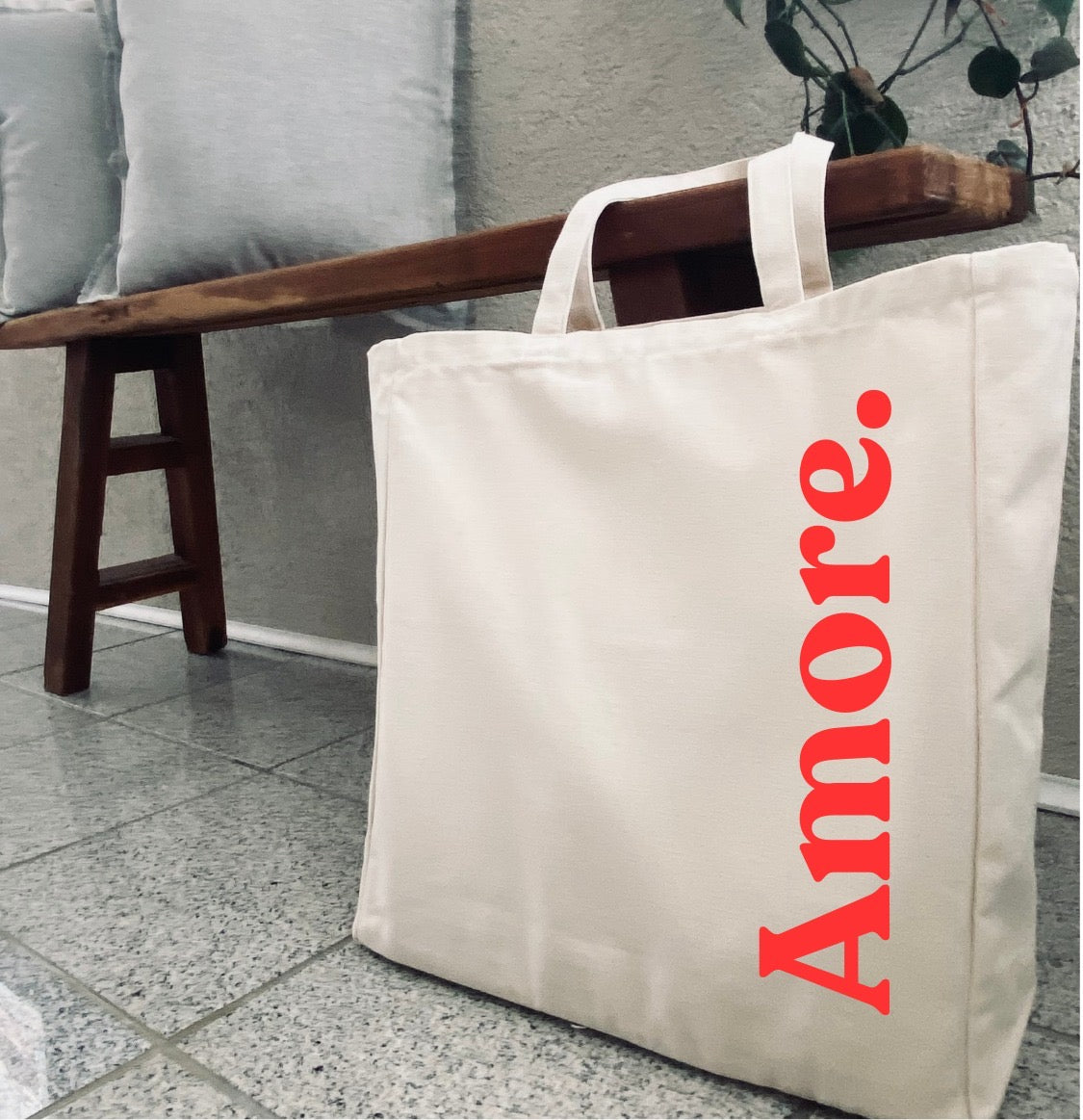 Jutetasche „Amore“