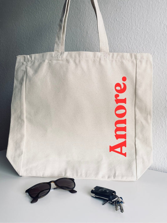Jutetasche „Amore“